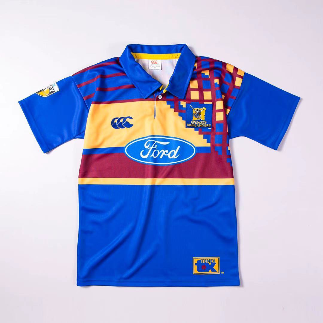 New Zealand Club Highlanders Retro Board S-5XL