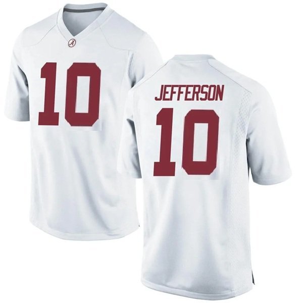 Alabama Crimson Tide Justin Jefferson #10 2026  Jersey