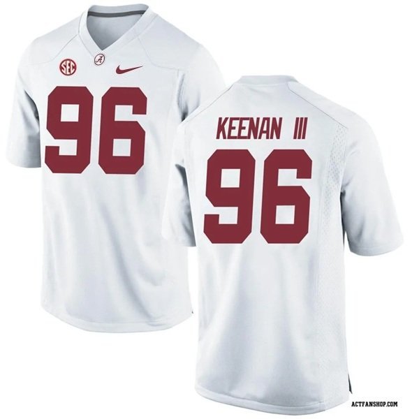 Alabama Crimson Tide Tim Keenan III #96 2026  Jersey