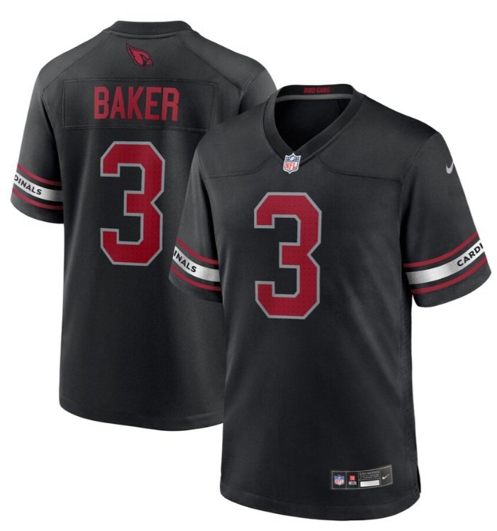 Arizona Cardinals Bubba Baker #3 2026  Jersey