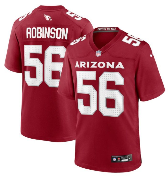 Arizona Cardinals Darius Robinson #56 2026  Jersey