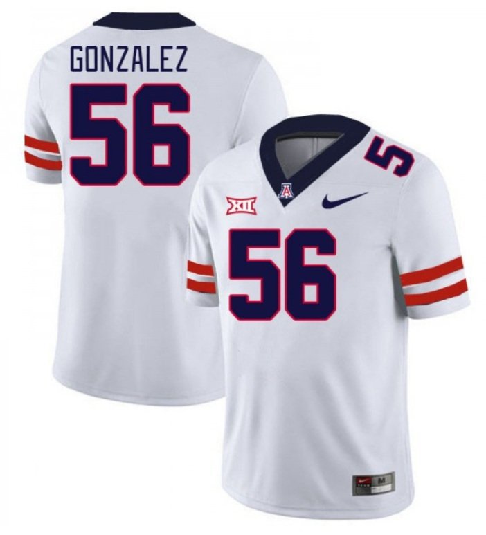 Arizona Wildcats Tylen Gonzalez #56  Jersey 2026