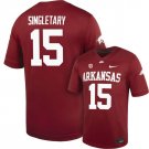 Arkansas Razorbacks Jaheim Singletary #15 2026  Jersey