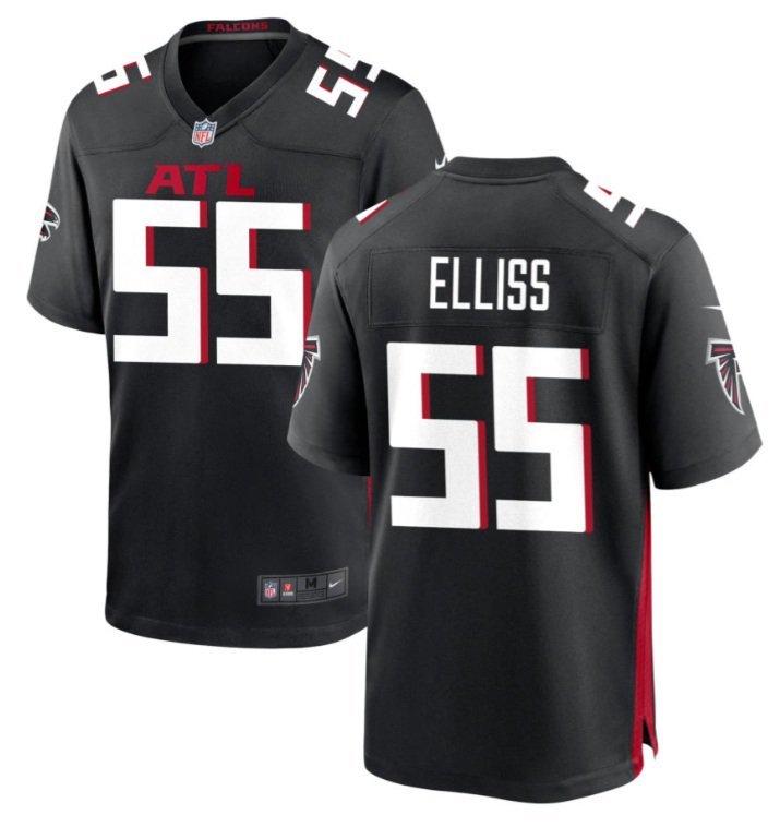Atlanta Falcons Kaden Elliss #55 2026  Jersey