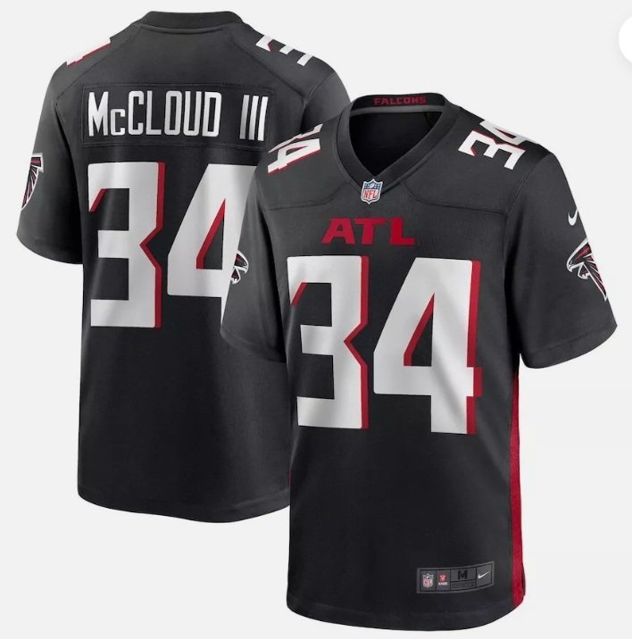 Atlanta Falcons Ray-Ray McCloud III #34 2026  Jersey