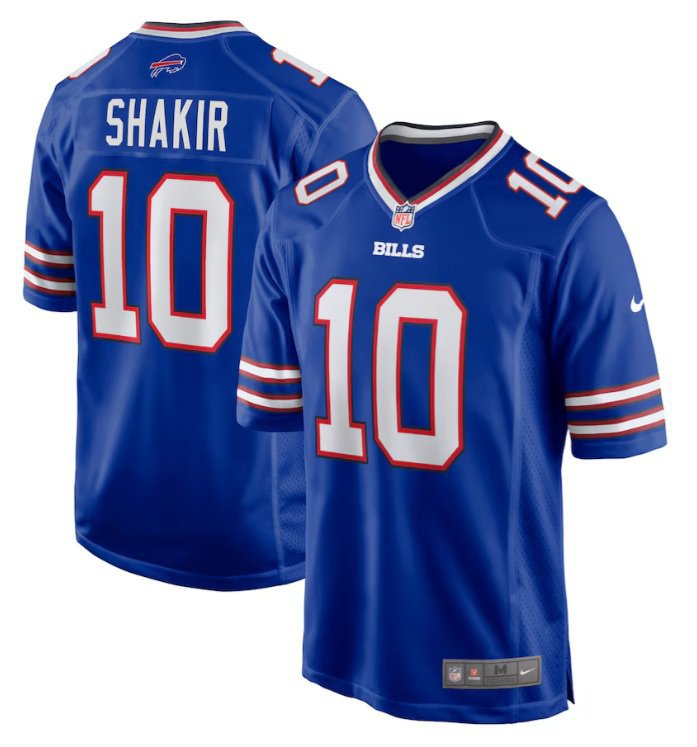 Buffalo Bills Khalil Shakir #10 2026  Jersey