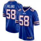 Buffalo Bills Matt Milano #58 2026  Jersey