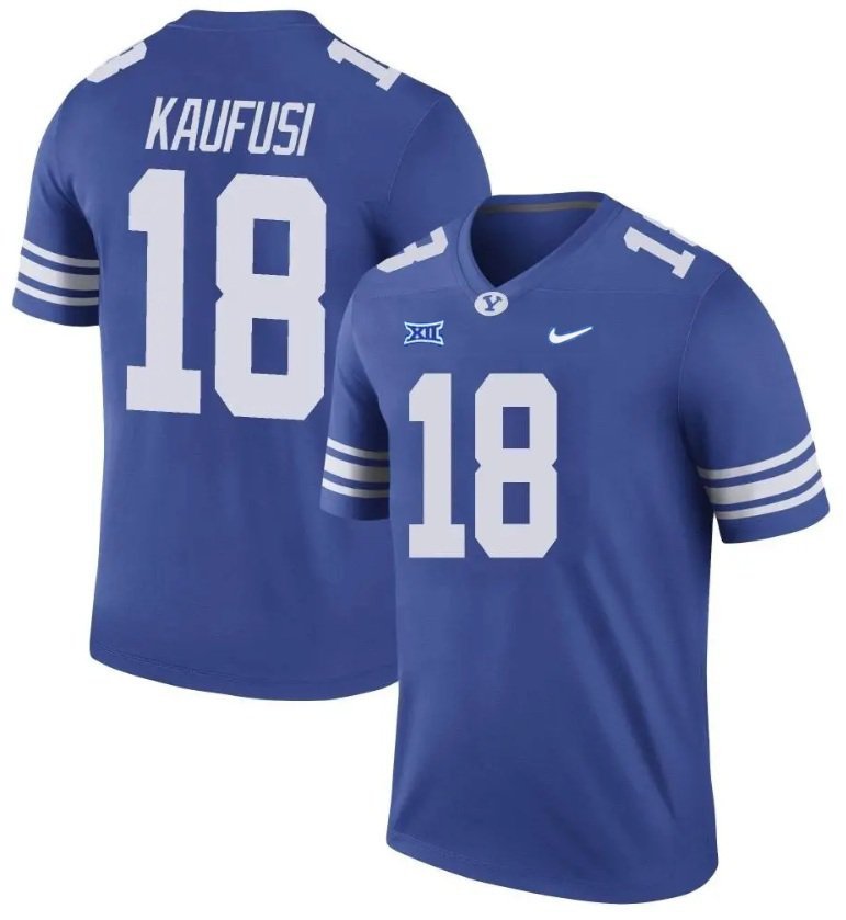 BYU Cougars Ace Kaufusi #18 2026  Jersey
