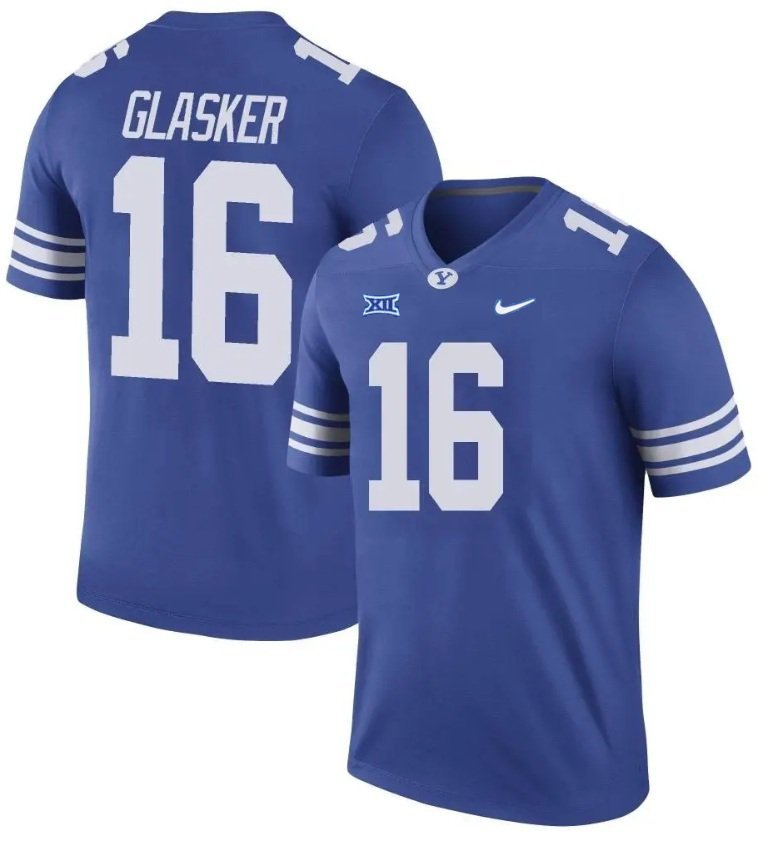 BYU Cougars Isaiah Glasker #16 2026  Jersey