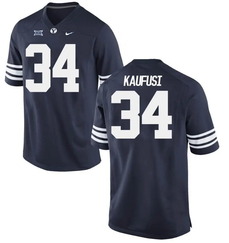 BYU Cougars Maika Kaufusi #34 2026  Jersey