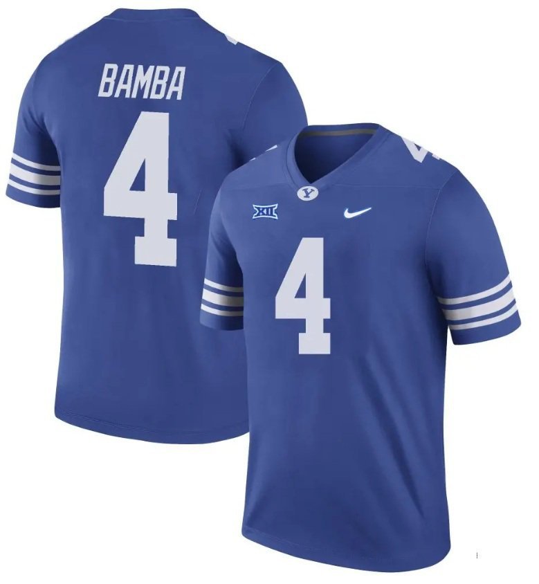BYU Cougars Mory Bamba #4 2026  Jersey