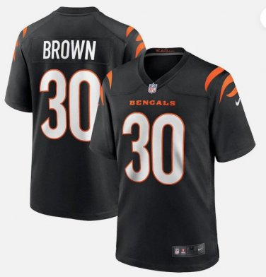 Cincinnati Bengals Chase Brown #30 2026  Jersey