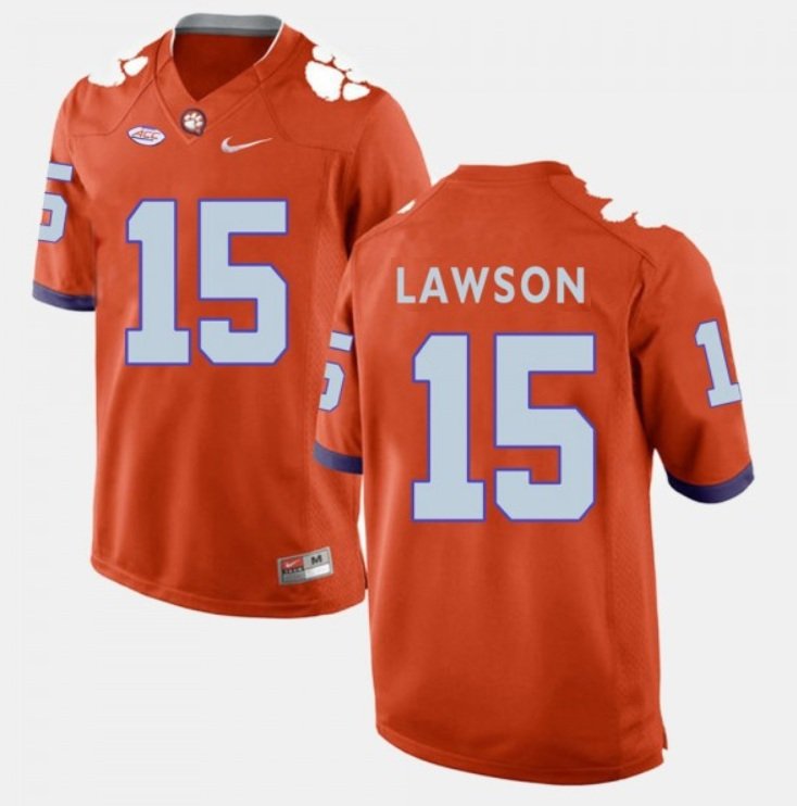 Clemson Tigers Jahiem Lawson #15  Jersey 2026