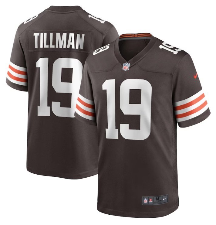 Cleveland Browns Cedric Tillman #19 2026  Jersey