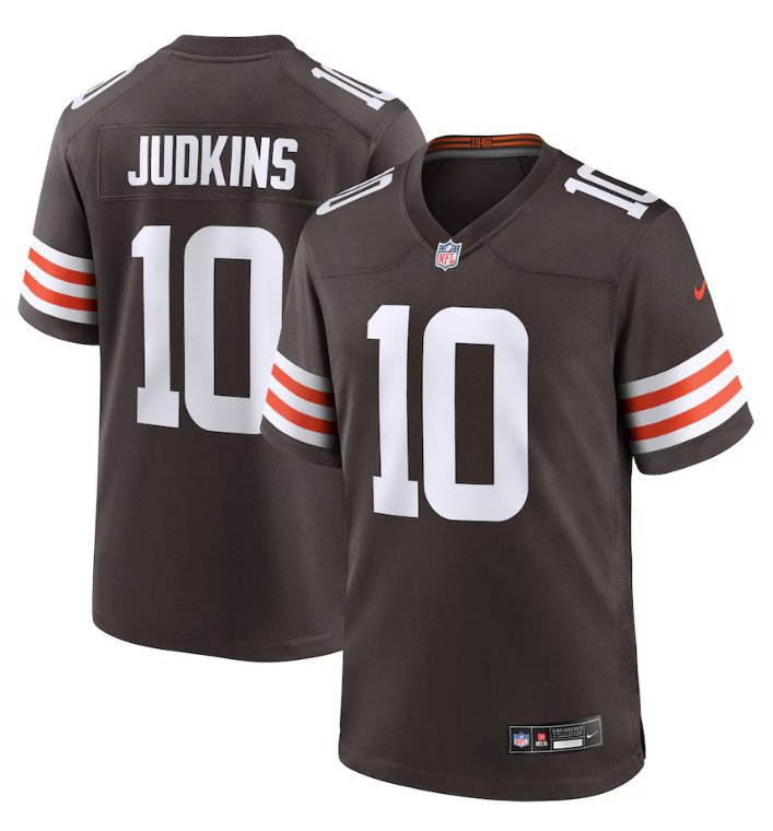 Cleveland Browns Quinshon Judkins #10 2026  Jersey