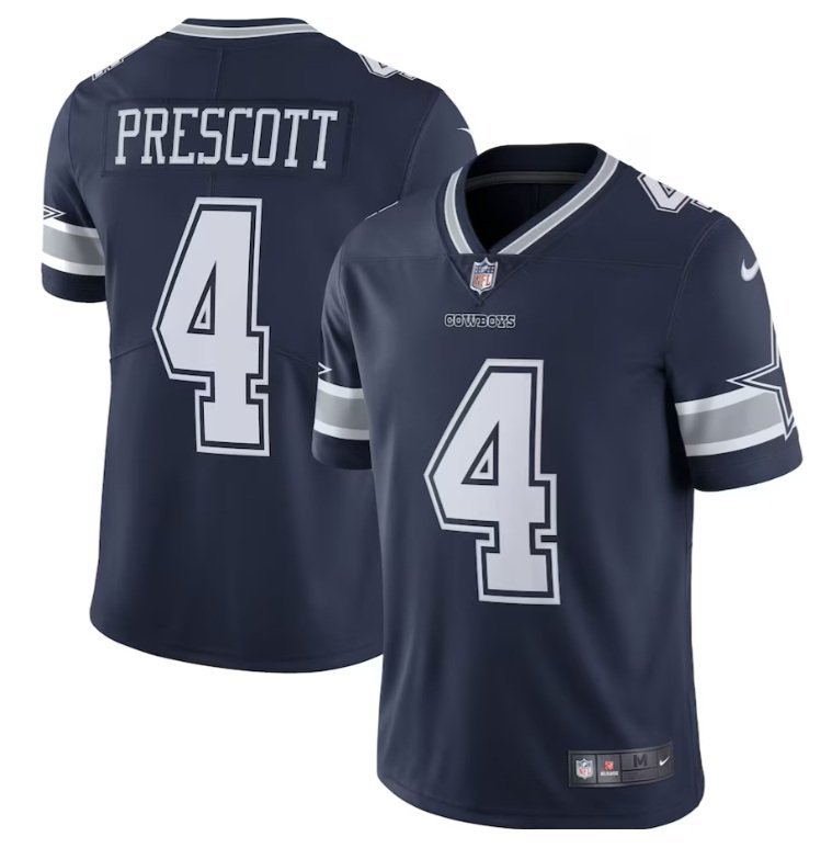 Dallas Cowboys Dak Prescott #4 2026  Jersey