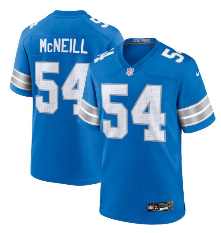 Detroit Lions Alim McNeill #54 2026  Jersey
