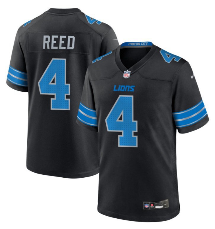 Detroit Lions D.J. Reed #4 2026  Jersey