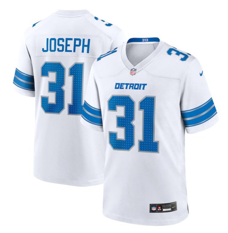 Detroit Lions Kerby Joseph #31 2026  Jersey