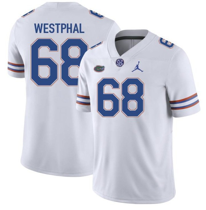 Florida Gators Fletcher Westphal #68 2026  Jersey