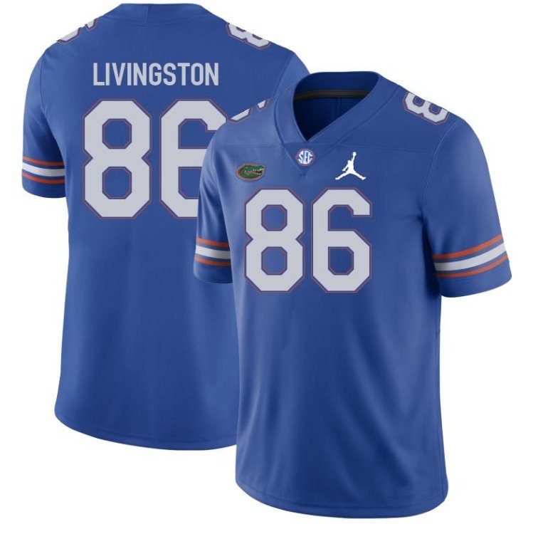 Florida Gators Tony Livingston #86 2026  Jersey