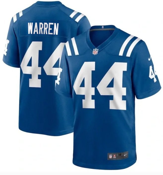 Indianapolis Colts Tyler Warren #44 2026  Jersey