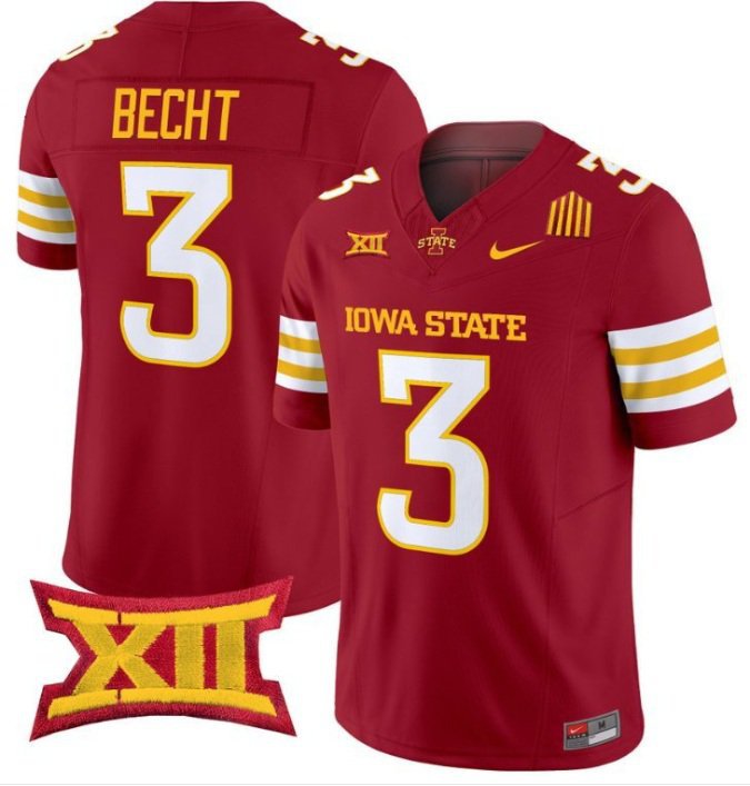 Iowa State Cyclones Rocco Becht #3 2026  Jersey