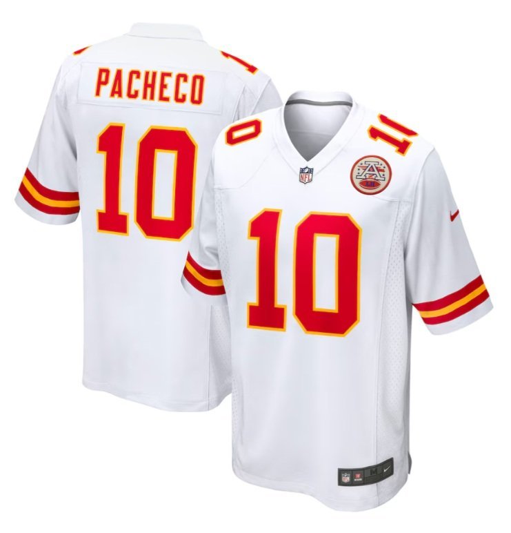 Kansas City Chiefs Isiah Pacheco #10 2026  Jersey