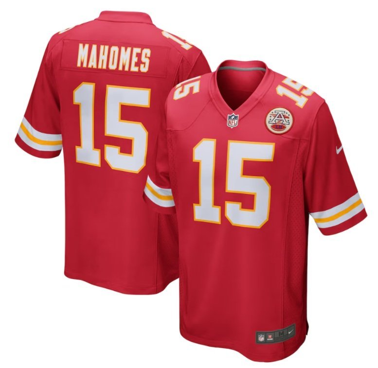 Kansas City Chiefs Patrick Mahomes #15 2026  Jersey