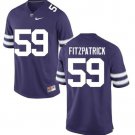 Kansas State Wildcats 2026 George Fitzpatrick #59  Jersey