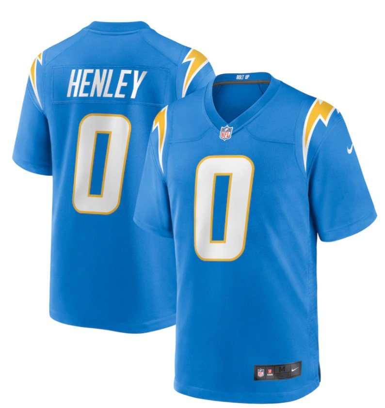 Los Angeles Chargers Daiyan Henley #0 2026  Jersey