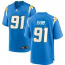 Los Angeles Chargers Da'Shawn Hand #91 2026  Jersey