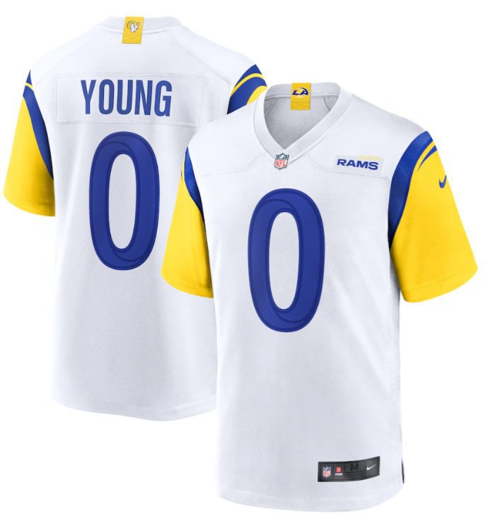 Los Angeles Rams Byron Young #0 2026  Jersey