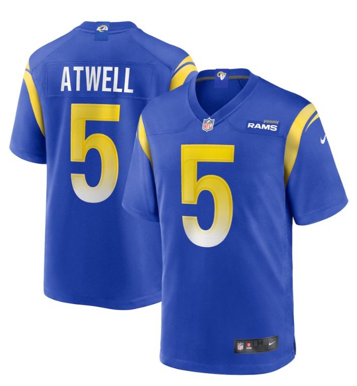 Los Angeles Rams Tutu Atwell #5 2026  Jersey