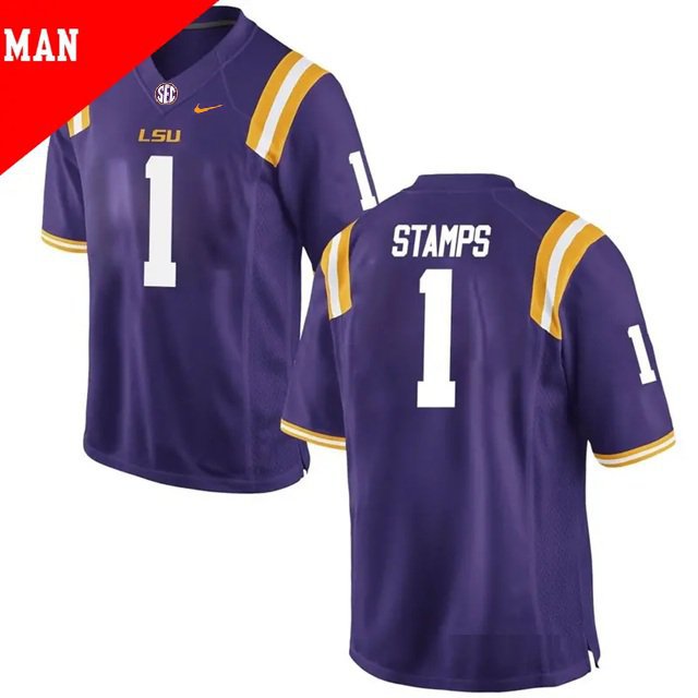 LSU Tigers Ashton Stamps #1 2026  Jersey