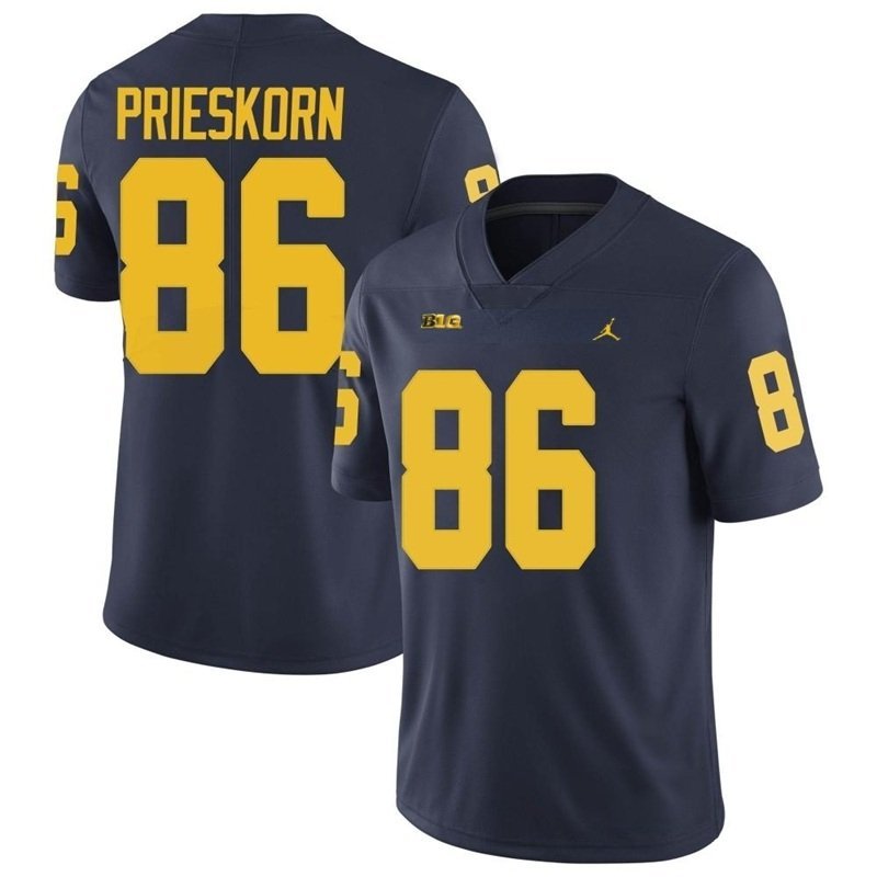 Michigan Wolverines Brady Prieskorn #86 2026  Jersey
