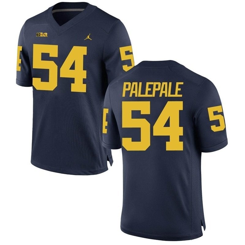Michigan Wolverines Deyvid Palepale #55 2026  Jersey