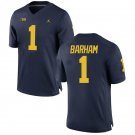 Michigan Wolverines Jaishawn Barham #1 2026  Jersey