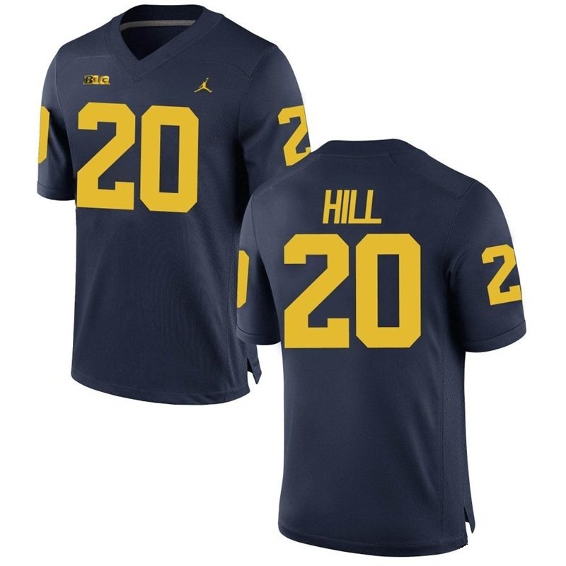 Michigan Wolverines Jyaire Hill #20 2026  Jersey
