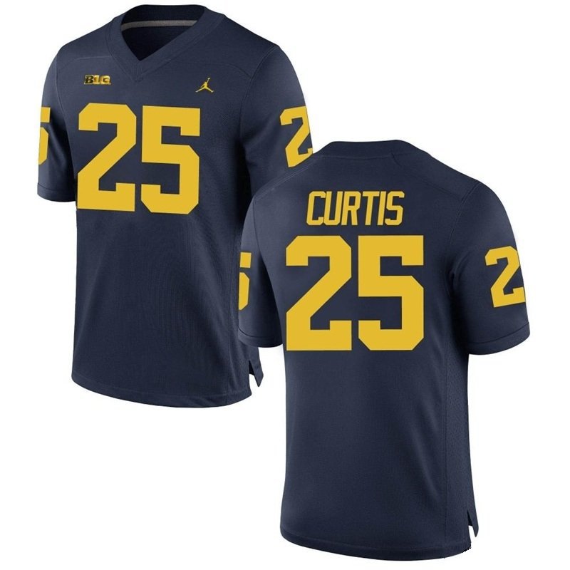 Michigan Wolverines Mason Curtis #25 2026  Jersey