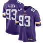 Minnesota Vikings Jonathan Allen #93 2026  Jersey