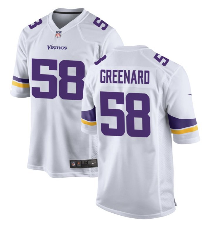 Minnesota Vikings Jonathan Greenard #58 2026  Jersey
