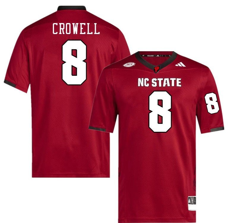 NC State Wolfpack Isaiah Crowell #8 2026  Jersey