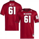 NC State Wolfpack Tyler West #61 2026  Jersey