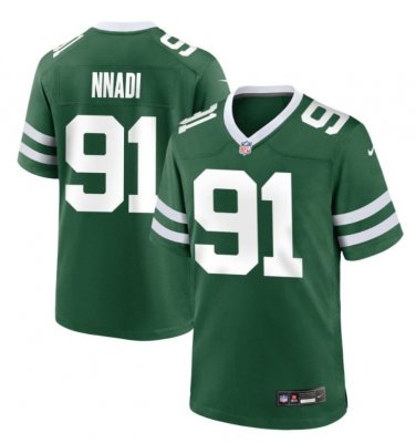New York Jets Derrick NNadi #91 2026  Jersey