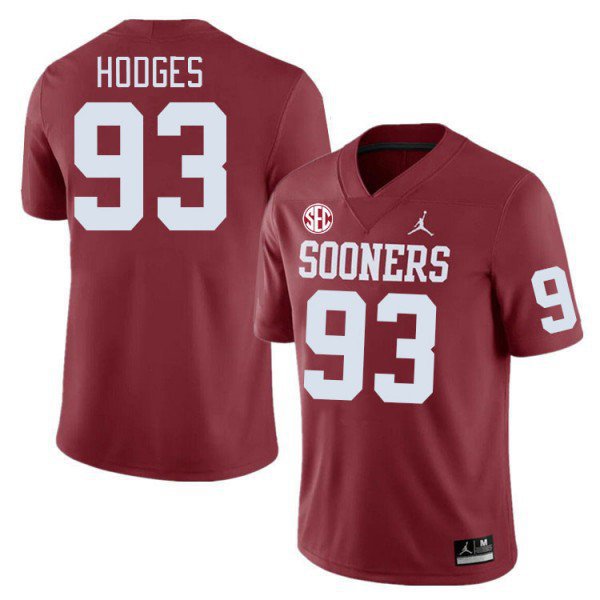 Oklahoma Sooners Ace Hodges #93 2026  Jersey
