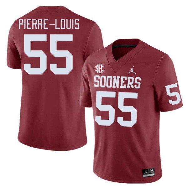 Oklahoma Sooners Eddy Pierre-Louis #55 2026  Jersey