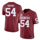 Oklahoma Sooners Febechi Nwaiwu #54 2026  Jersey