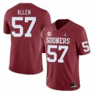 Oklahoma Sooners Gunnar Allen #57 2026  Jersey