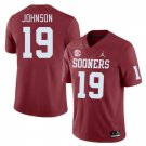 Oklahoma Sooners Jacobe Johnson #19 2026  Jersey